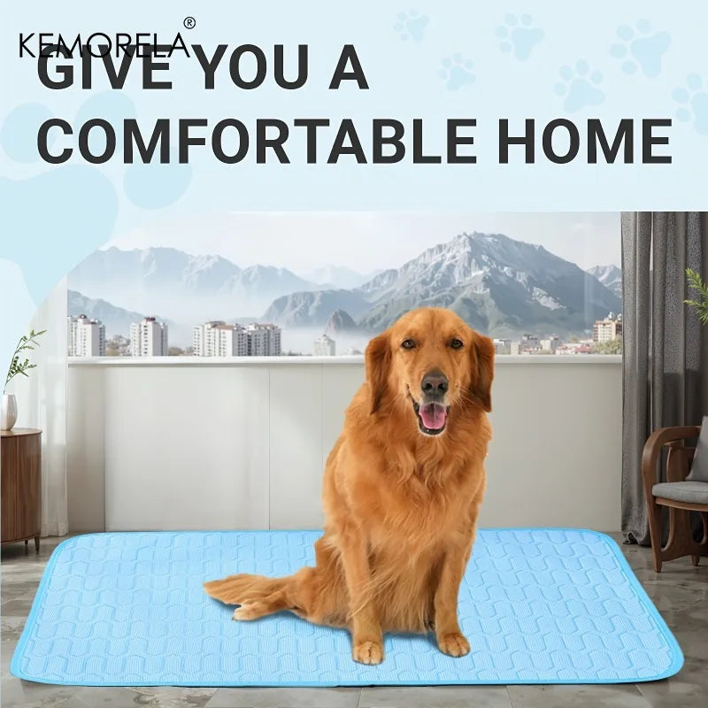 Ice-Cool Summer Pet Cooling Mat