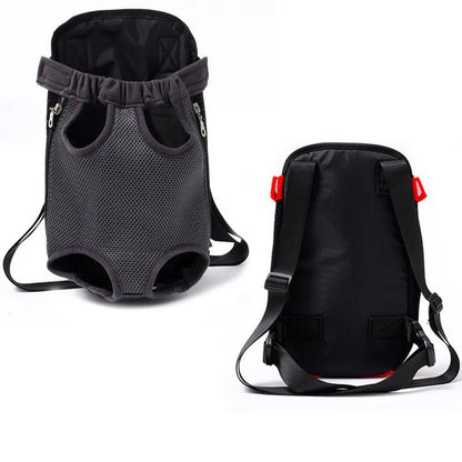 Denim Pet Dog Backpack
