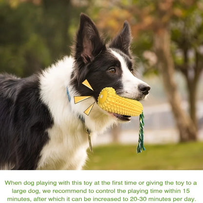 Indestructible Dog Chew Toy Heavy-Duty Rubber