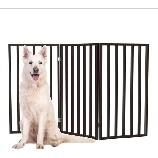3-Panel Folding Pet Gate