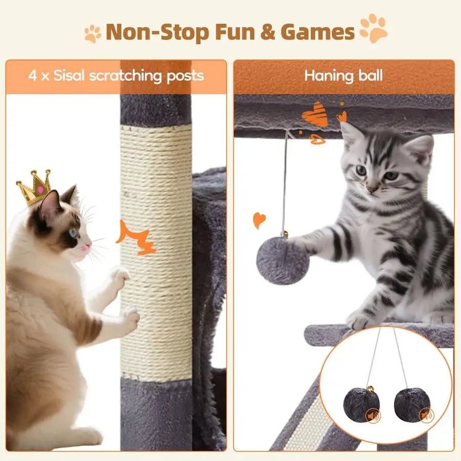 Cat Tree Tower 38.5 inch