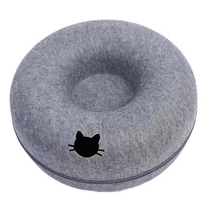 Interactive Round Small Cat Tunnel Nest