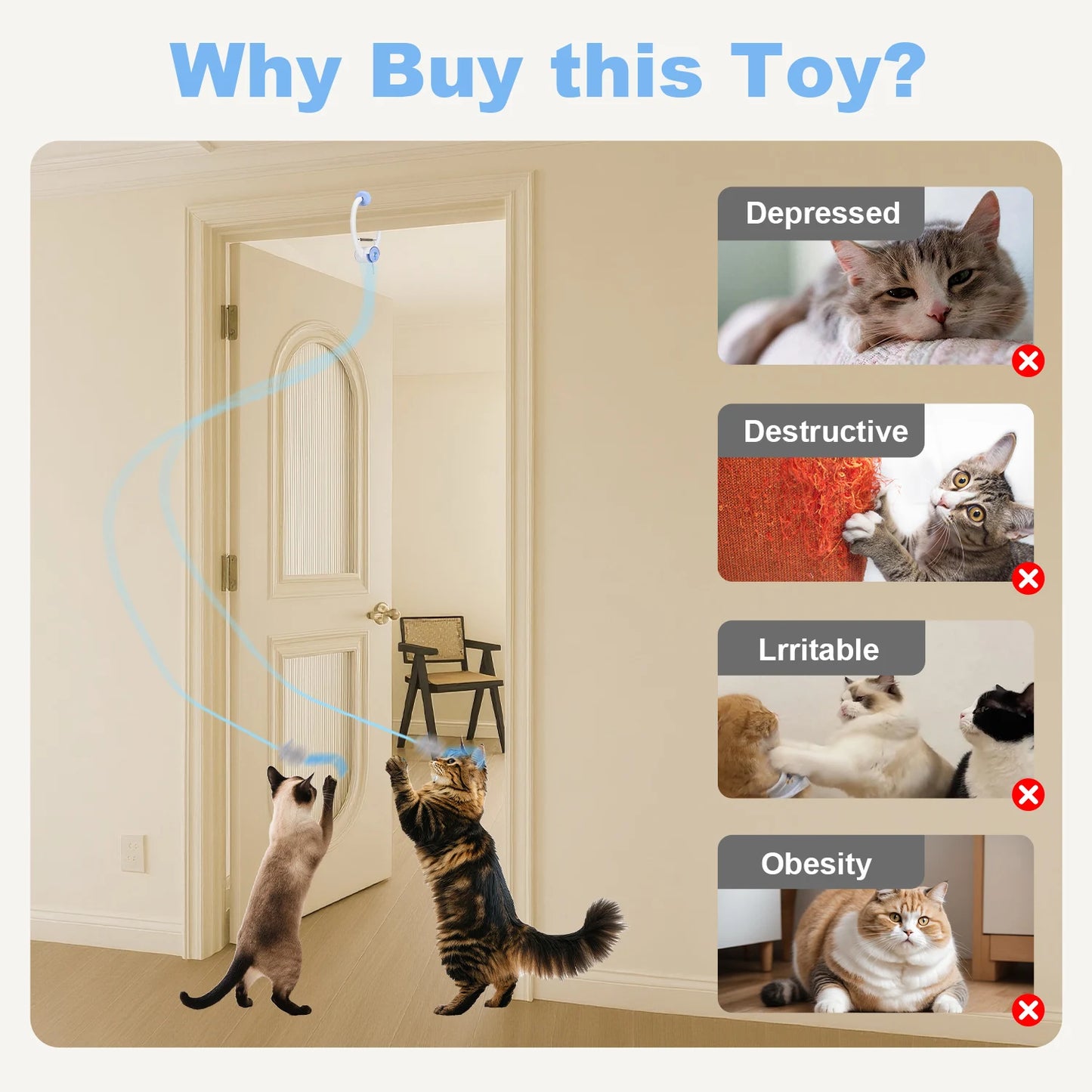 Electric Door Hanging Toy