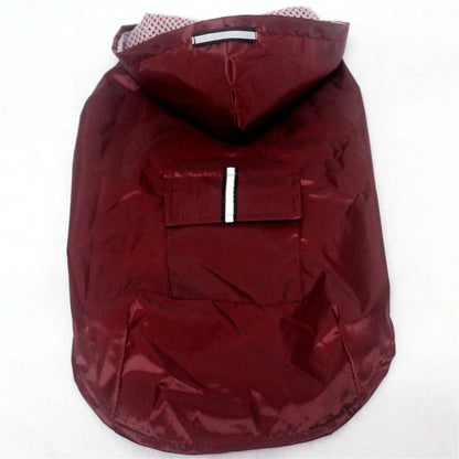 Reflective Waterproof Dog Raincoat