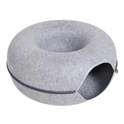 Interactive Round Small Cat Tunnel Nest