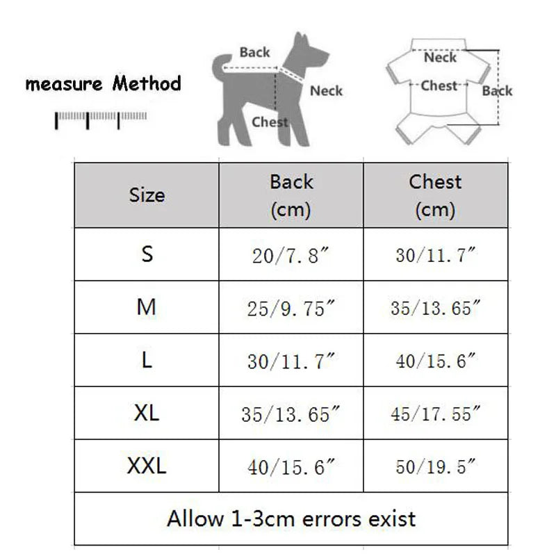 Cute Dog Jumpsuit Clothes
