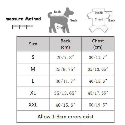 Cute Dog Jumpsuit Clothes