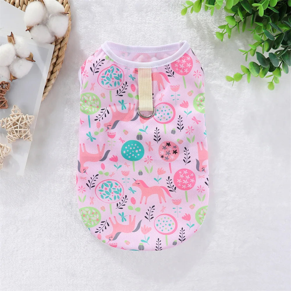Cute Summer Dog Cooling Vest