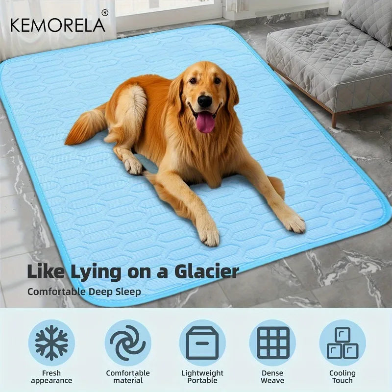 Ice-Cool Summer Pet Cooling Mat