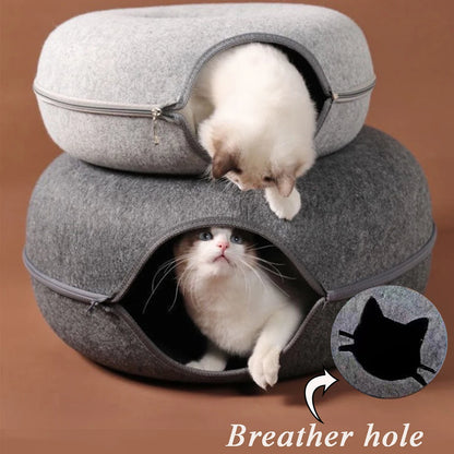 B-Tunnel Donut Cat Bed