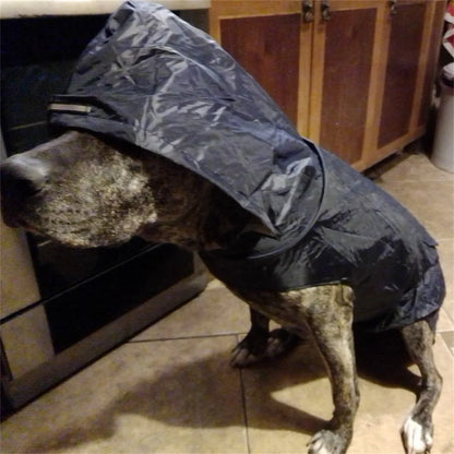 Reflective Waterproof Dog Raincoat