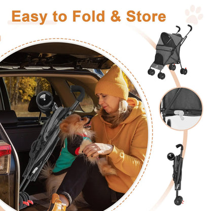 Travel Portable Pet Stroller