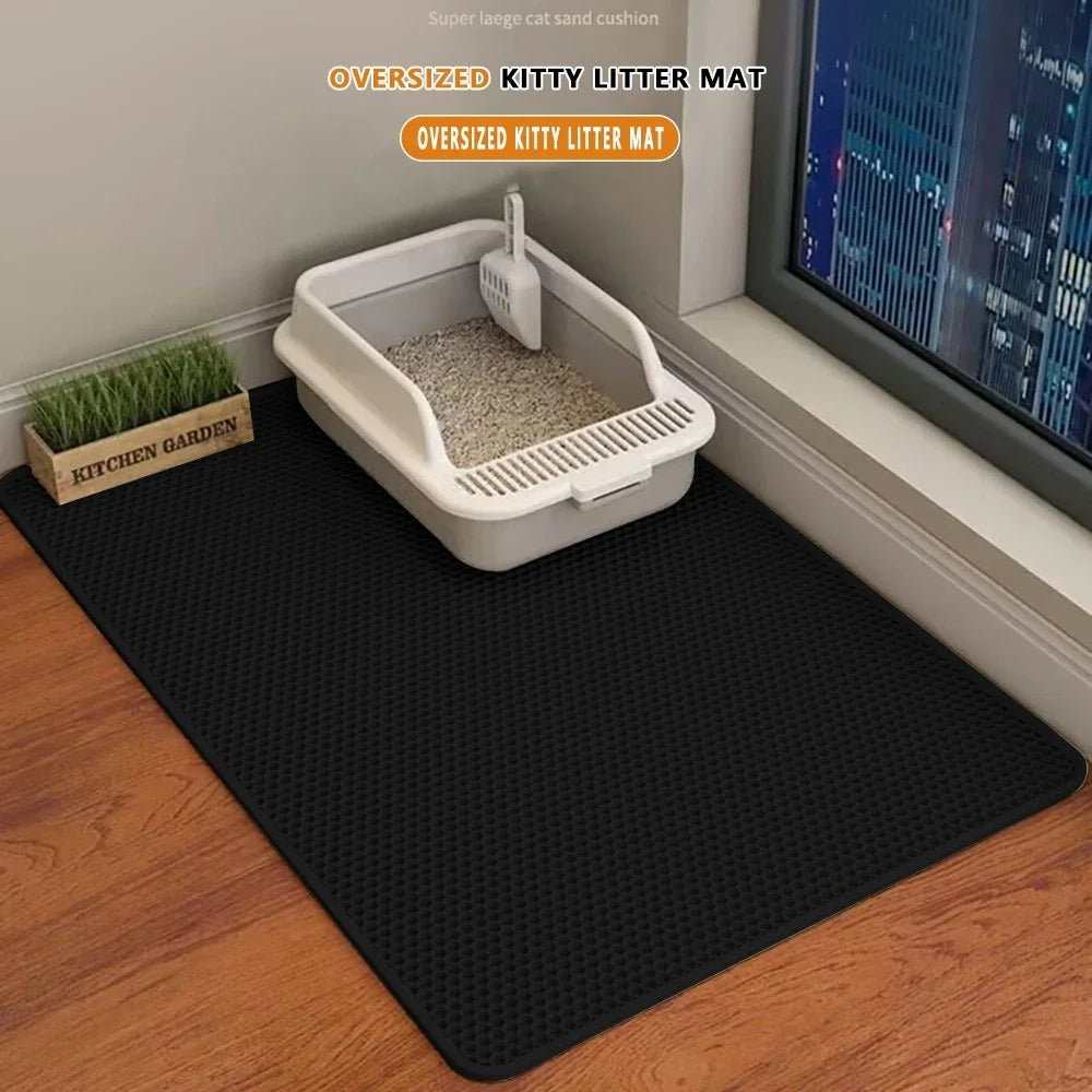 Cat Litter Mat 2-Layer Design Premium