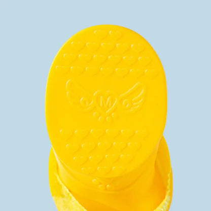 Cute Silicone Pet Rain Boot Cartoon