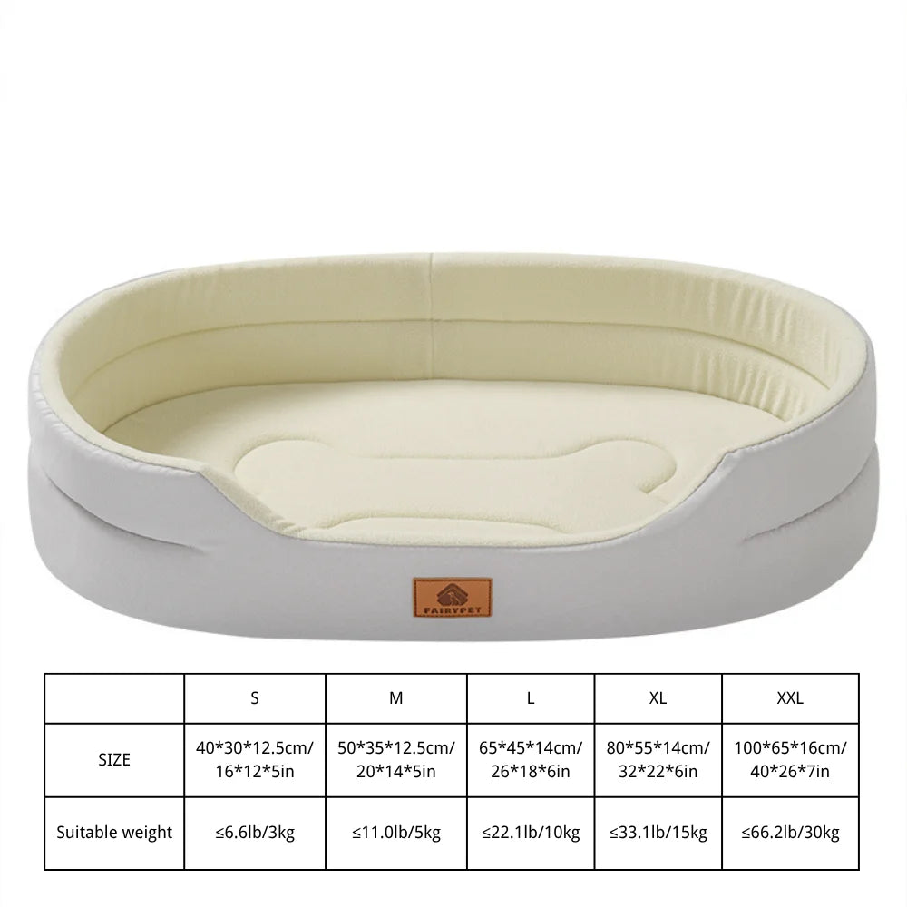 Waterproof Orthopedic Foam Dog Beds