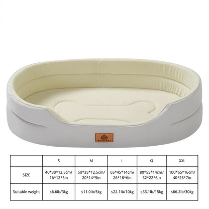 Waterproof Orthopedic Foam Dog Beds