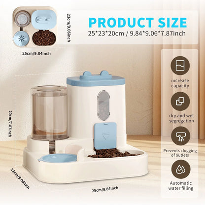 Gravity Feeder And Water Dispenser